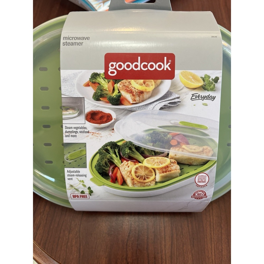 GoodCook Everyday Microwave‎ Steamer Vegetable, Fish Steamer, Microwave Cooker
